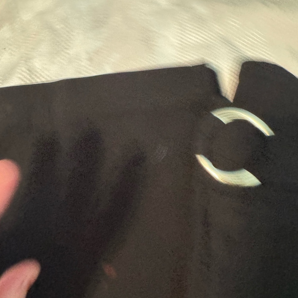 Black Pants with Belt Detail. Stretch Waist. - Picture 4 of 11
